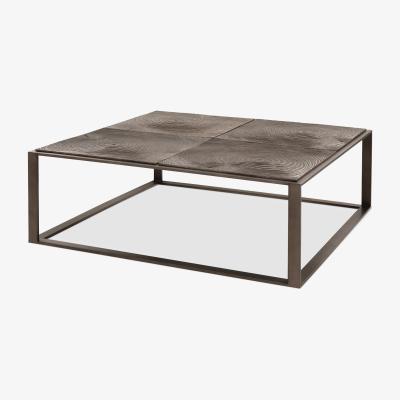 Olivia's Eichholtz Zino Coffee Table in Light Bronze Finish