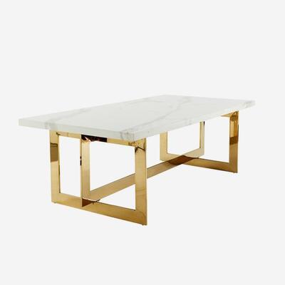 Olivia's Andrew Martin Sienna White Gold Coffee Table