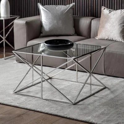 Olivia's Gallery Direct Parma Silver Coffee Table