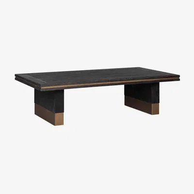 Olivia's Richmond Hunter Brushed Gold Coffee Table | Outlet