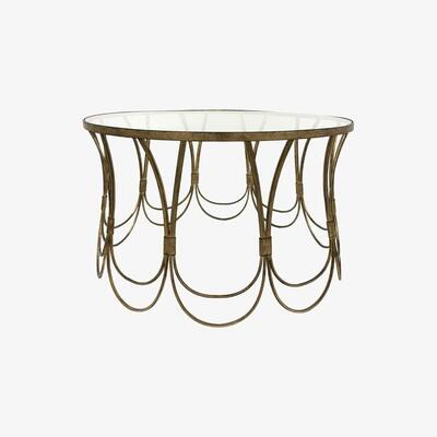 Olivia's Libra Deco Champagne Coffee Table