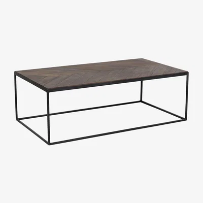 Olivia's Light & Living Chisa Coffee Table Brown And Black