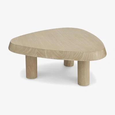 Olivia's Eichholtz Small Briël Coffee Table in Washed Veneer
