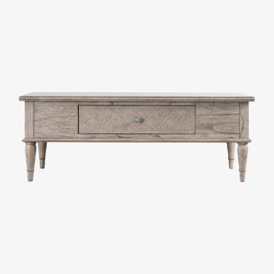 Olivia's Gallery Direct Mustique Push Drawer Coffee Table Natural