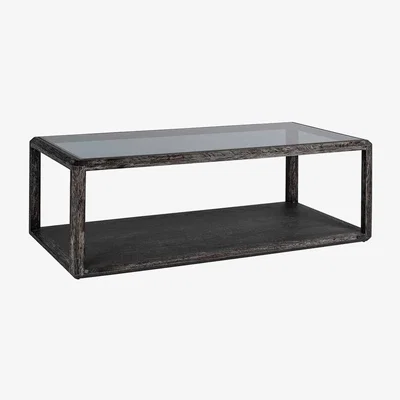Olivia's Richmond Glaston Black Coffee Table