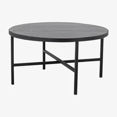 Olivia's Bloomingville Estelle Coffee Table in Grey Marble
