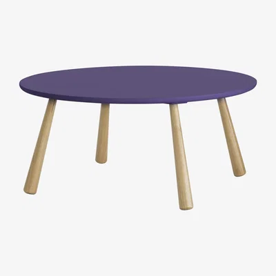 Out & Out Original Catana - Retro Round Table - Purple