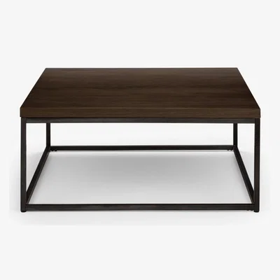Downtown Julian Bowen Brooklyn Square Coffee Table - Dark Oak