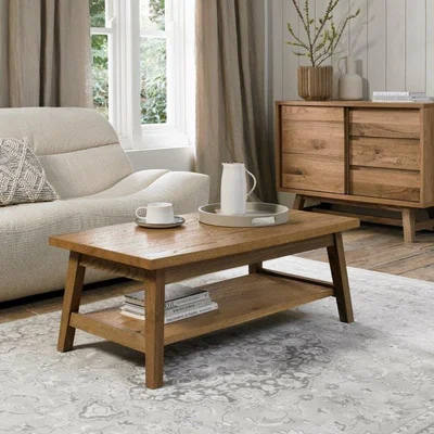 Downtown Brandon Rustic Oak Coffee Table