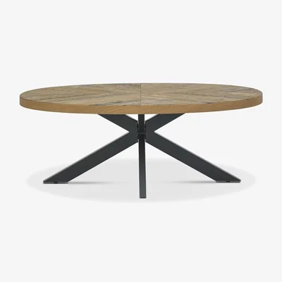Downtown Downtown Winnipeg Rustic Oak Coffee Table