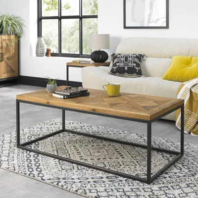 Downtown Vancouver Rustic Oak Coffee Table
