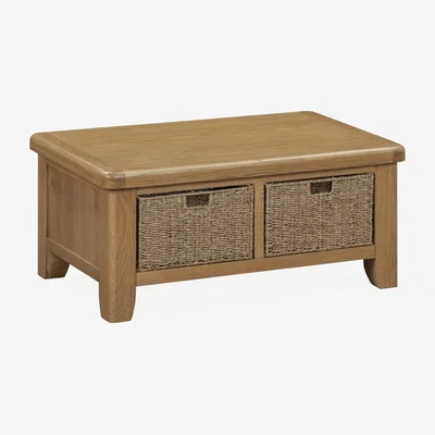 Downtown Juniper Coffee Table - Smoked Oak In SmokedOak