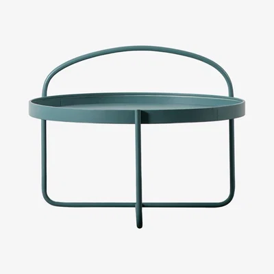 Perch and Parrow Callie Coffee Table in Teal