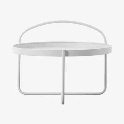 Perch and Parrow Callie Coffee Table in White