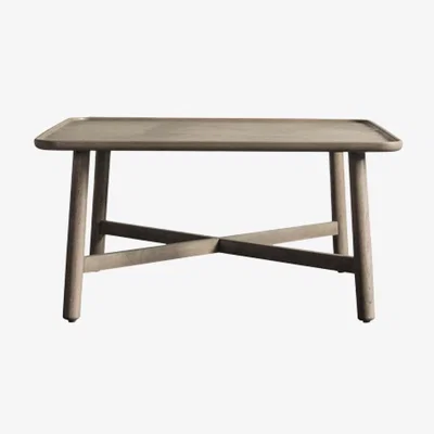 Perch and Parrow Noranda Oak Square Coffee Table