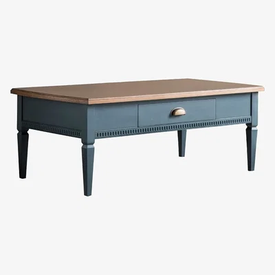 Perch and Parrow Sienna Coffee Table in Myrtle Green
