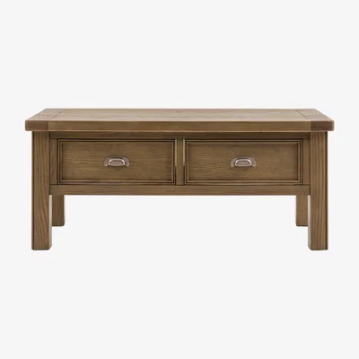 Perch and Parrow Grain 2 Drawer Coffee Table