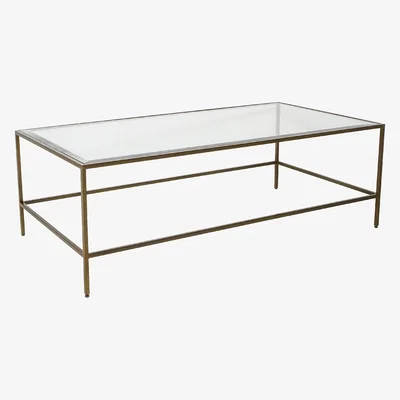 Perch and Parrow Marshall Coffee Table in Bronze