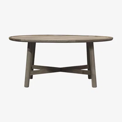 Perch and Parrow Noranda Oak Round Coffee Table