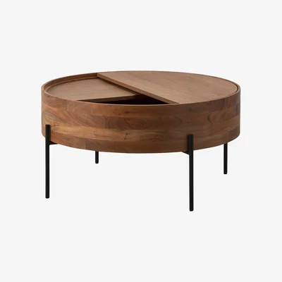 Perch and Parrow Rollet Acacia Coffee Table