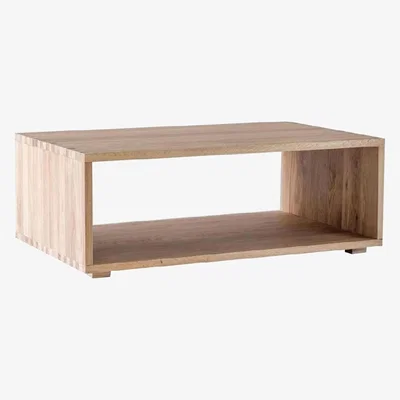Perch and Parrow Mocha Natural Oak Coffee Table