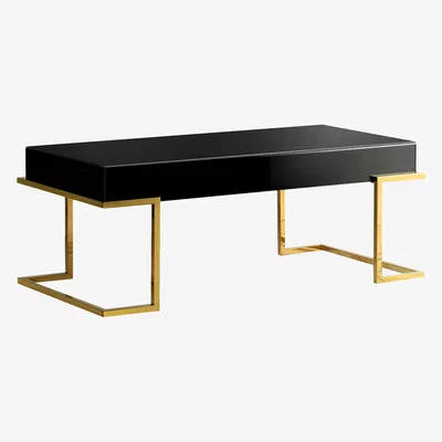 Perch and Parrow Coco Mirrored Coffee Table
