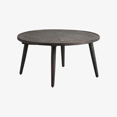 Perch and Parrow Payzac Patterned Grey Coffee Table