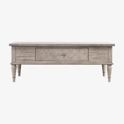 Perch and Parrow Juno Coffee Table with One Drawer