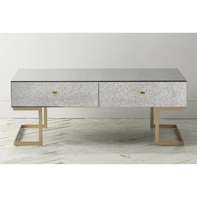 Perch and Parrow Ginger Mirrored Coffee Table