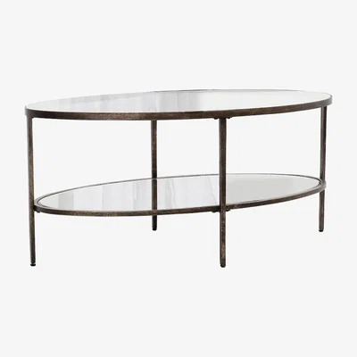 Perch and Parrow Aberdeen Bronze Coffee Table
