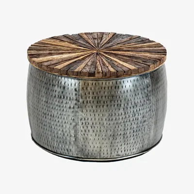 Pagazzi Railtrack Drum Coffee Table