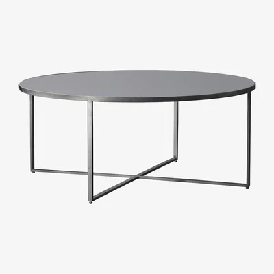 Pagazzi Torrance Coffee Table Silver 100cmx100cmx42cm