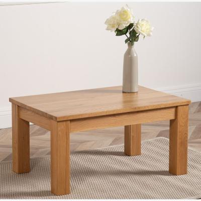 The Range Oslo Solid Oak Coffee Table for Living Room - Oak