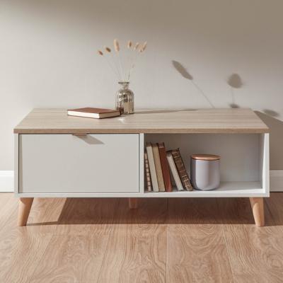 The Range Alma Coffee Table - White/Oak