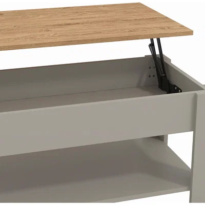 The Range Galano Brixburn Lift-Up Coffee Table  - Grey