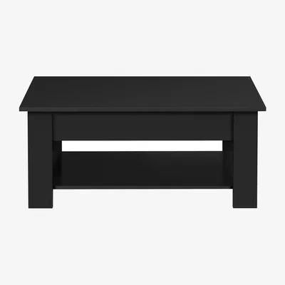 The Range Yaheetech Coffee Table Lift Top Table with Hidden Storage - Black