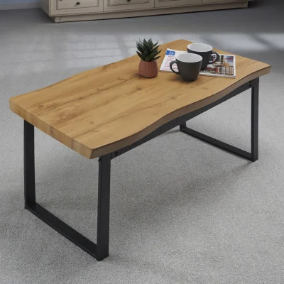The Range Live Edge Coffee Table - Brown