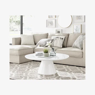 The Range Palma White Gloss Coffee Table - White