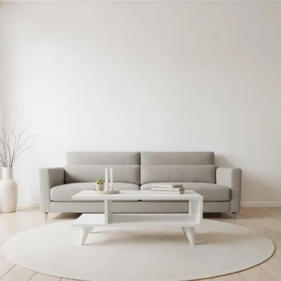The Range Titus Coffee Table - White