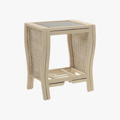 The Range Opera Cane Coffee Table Natural Wash - Natural