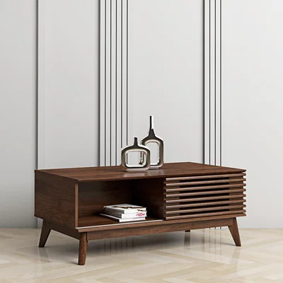 The Range LV41 Coffee Table - Colombian Walnut