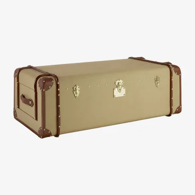 The Range Columbus Canvas Trunk Design Coffee Table - Natural