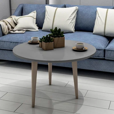 The Range Round Center Coffee Table Anthracite  - Anthracite