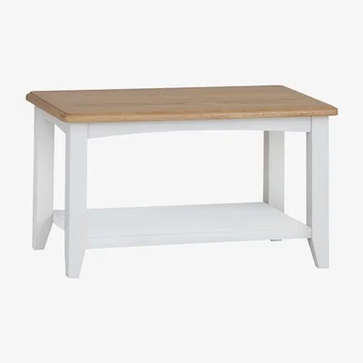 The Range Ashford Small Coffee Table - Pure White