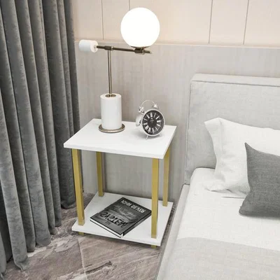 The Range Gurnee 29 - Coffee Table Industrial Table Modern Living Room Table - White
