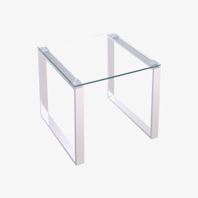 The Range Modern Style Coffee Table  - Silver / Square