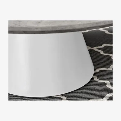 The Range Palma Grey Concrete Coffee Table - Grey