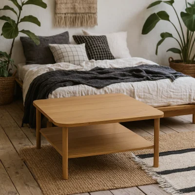 The Range Bermudas Natural Square Coffee Table - Natural