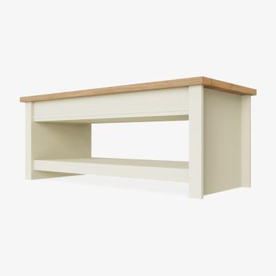 The Range Lisbon Slide Top Coffee Table - Cream