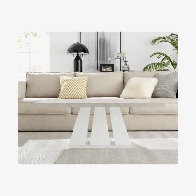 The Range Athens Beige Stone Coffee Table - Beige